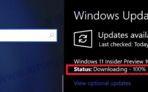 Windows11更新卡在100%如何解决？