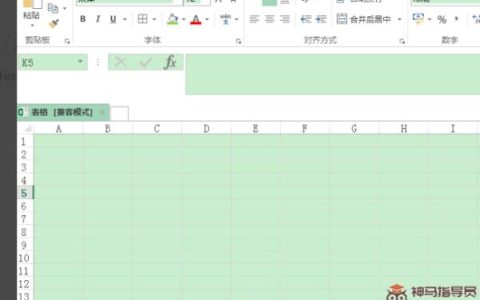 Excel白色背景变绿色如何是好？Excel背景白色变绿色的解决教程