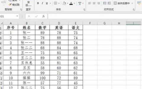 Excel表格使用图标标识成绩的操作教程
